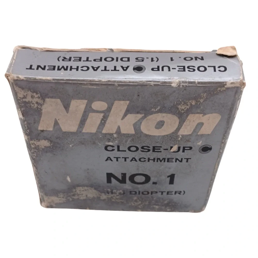 Nikon Close-Up Attachment No. 1 (1.5 diopter) with Box CP-4 Made in Japan